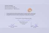 Anel de ouro 18 k., aro 15.  Acompanha certific... - Anel de ouro 18 k., aro 15.  Acompanha certificado emitido pelo Gemólogo/Avaliador Walter Martins Leite  (Por motivos de segurança a peça não se...