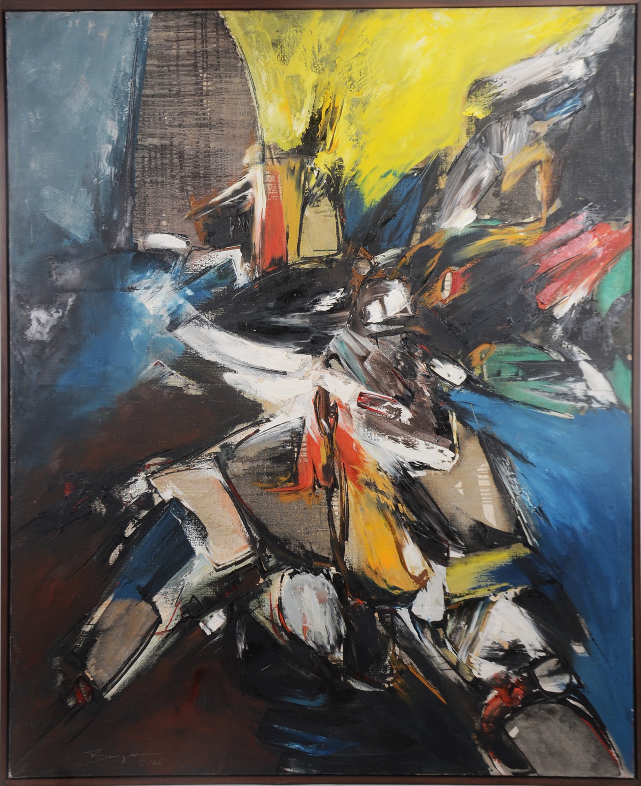 Benjamin Silva (1927), Paisagem com dragão - foto 2 de 6