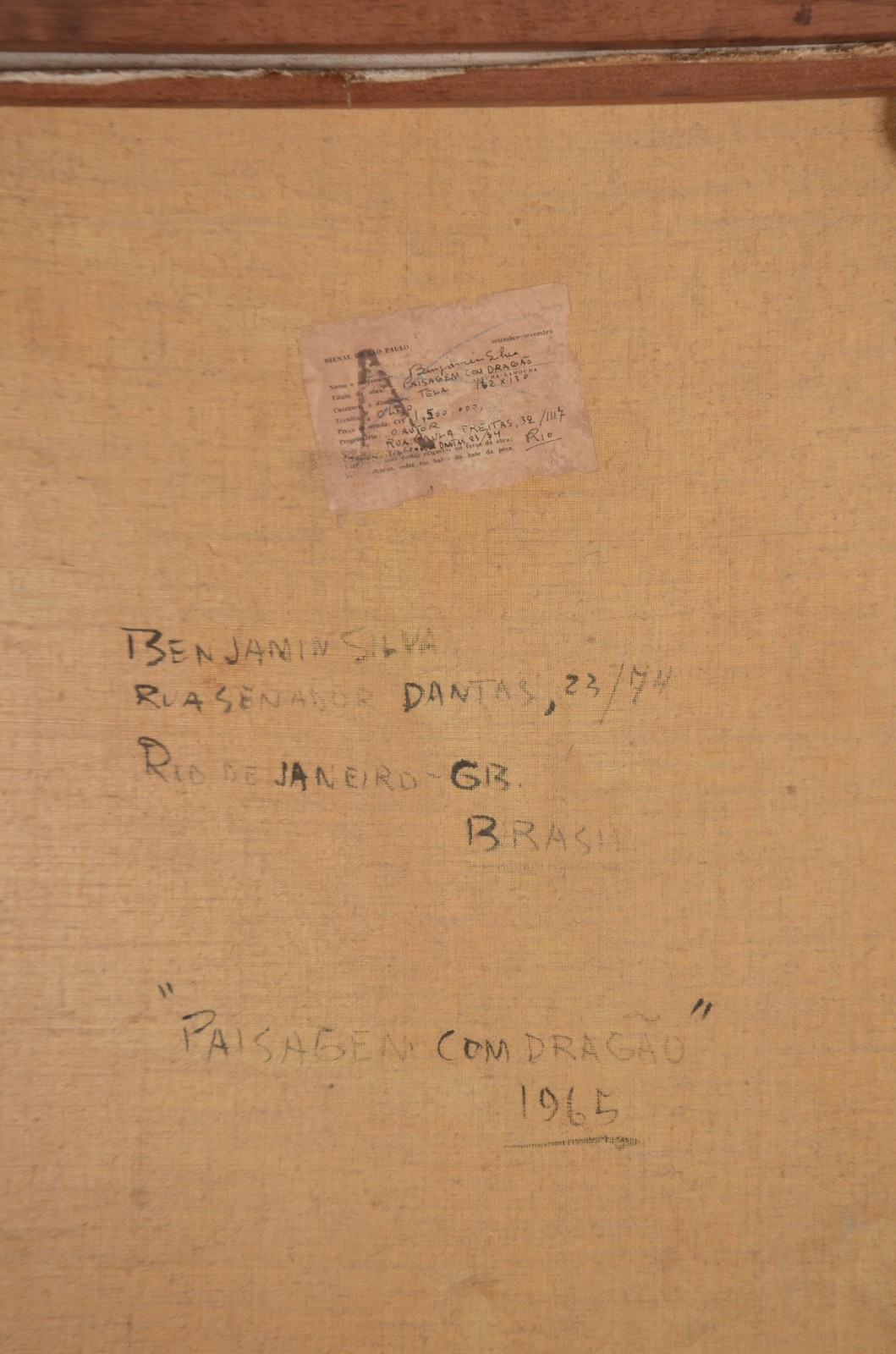 Benjamin Silva (1927), Paisagem com dragão - foto 5 de 6