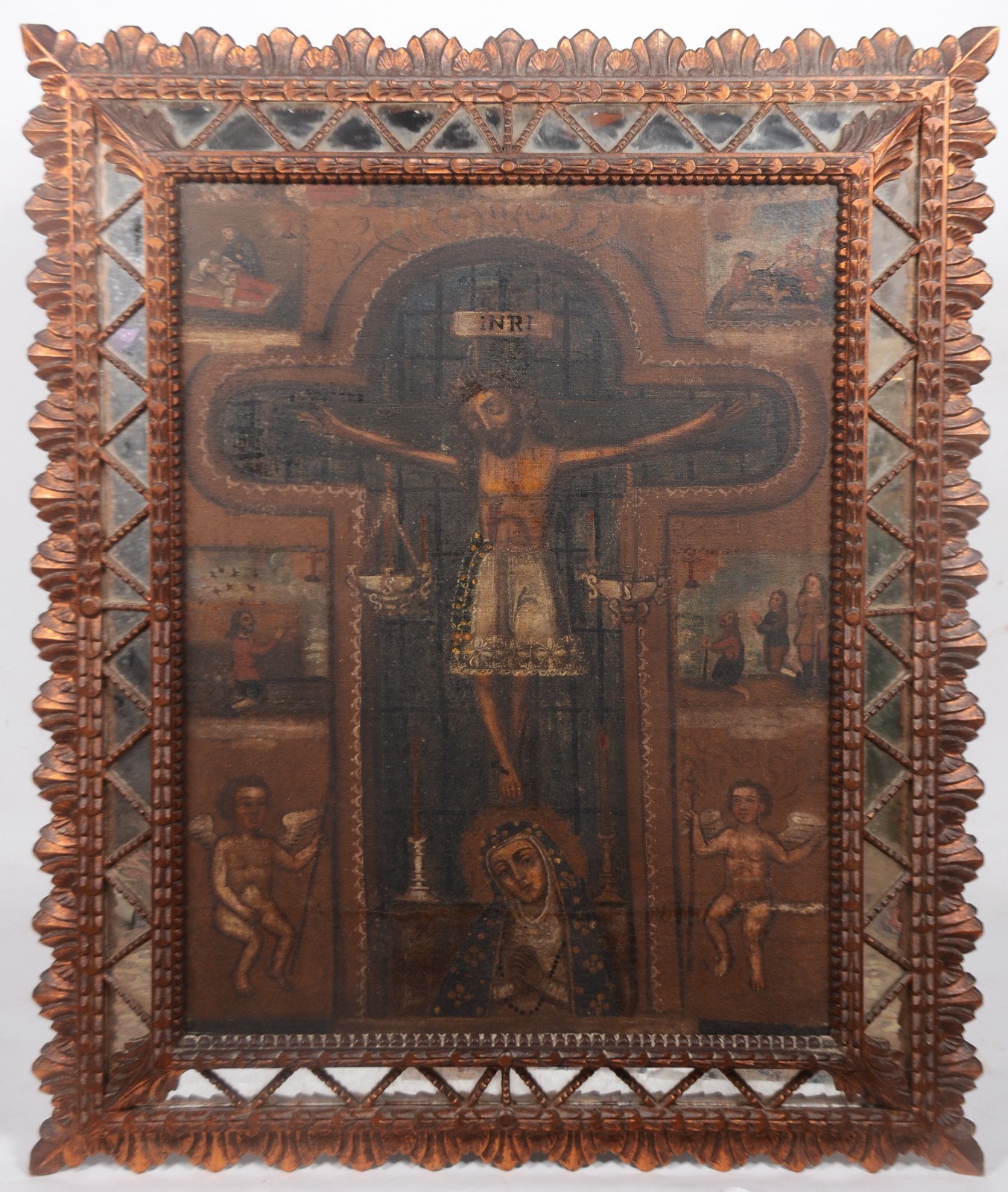 Escola Cusquenha (1538), Cristo Crucificado - foto 2 de 10
