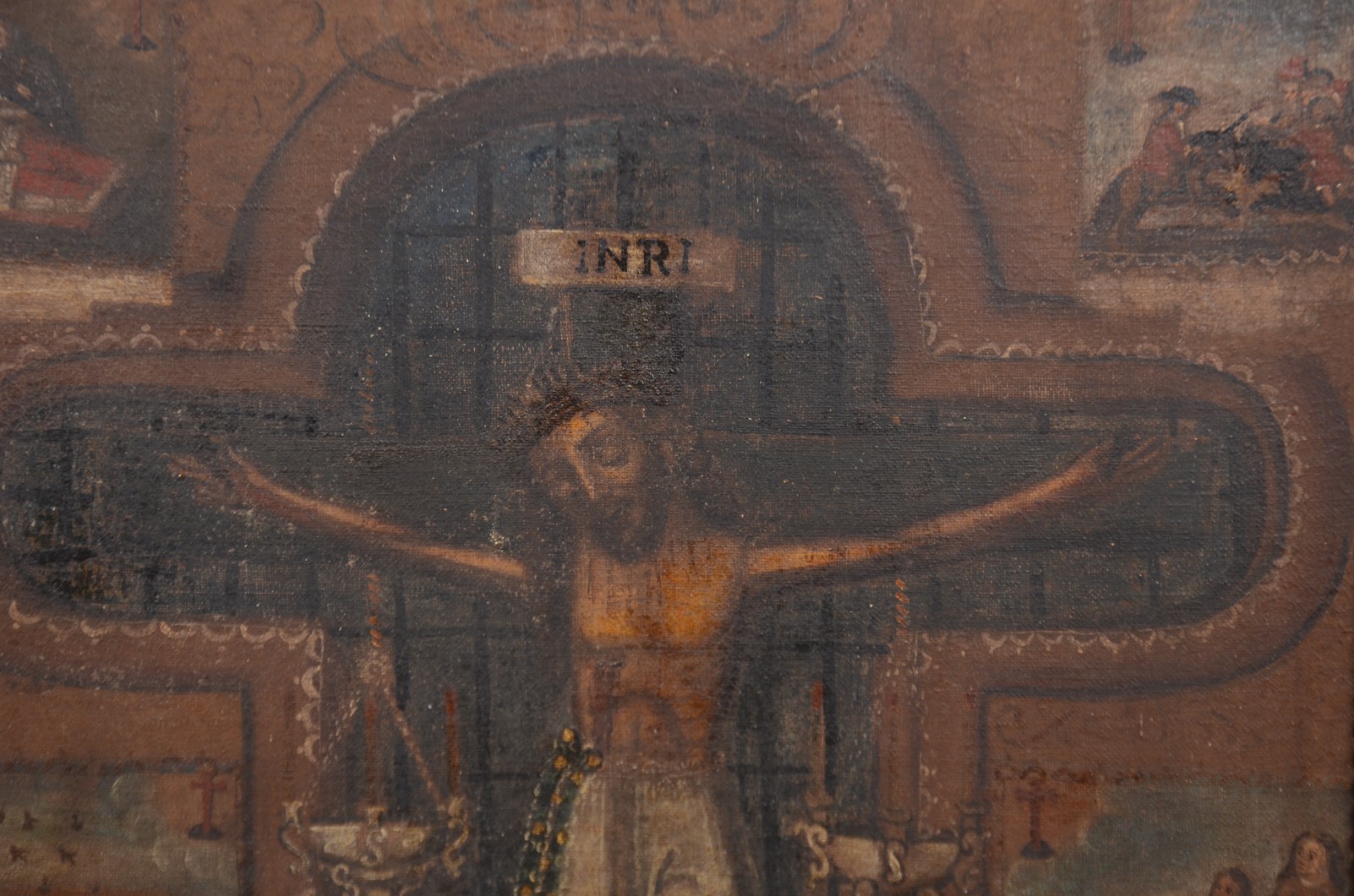 Escola Cusquenha (1538), Cristo Crucificado - foto 8 de 10