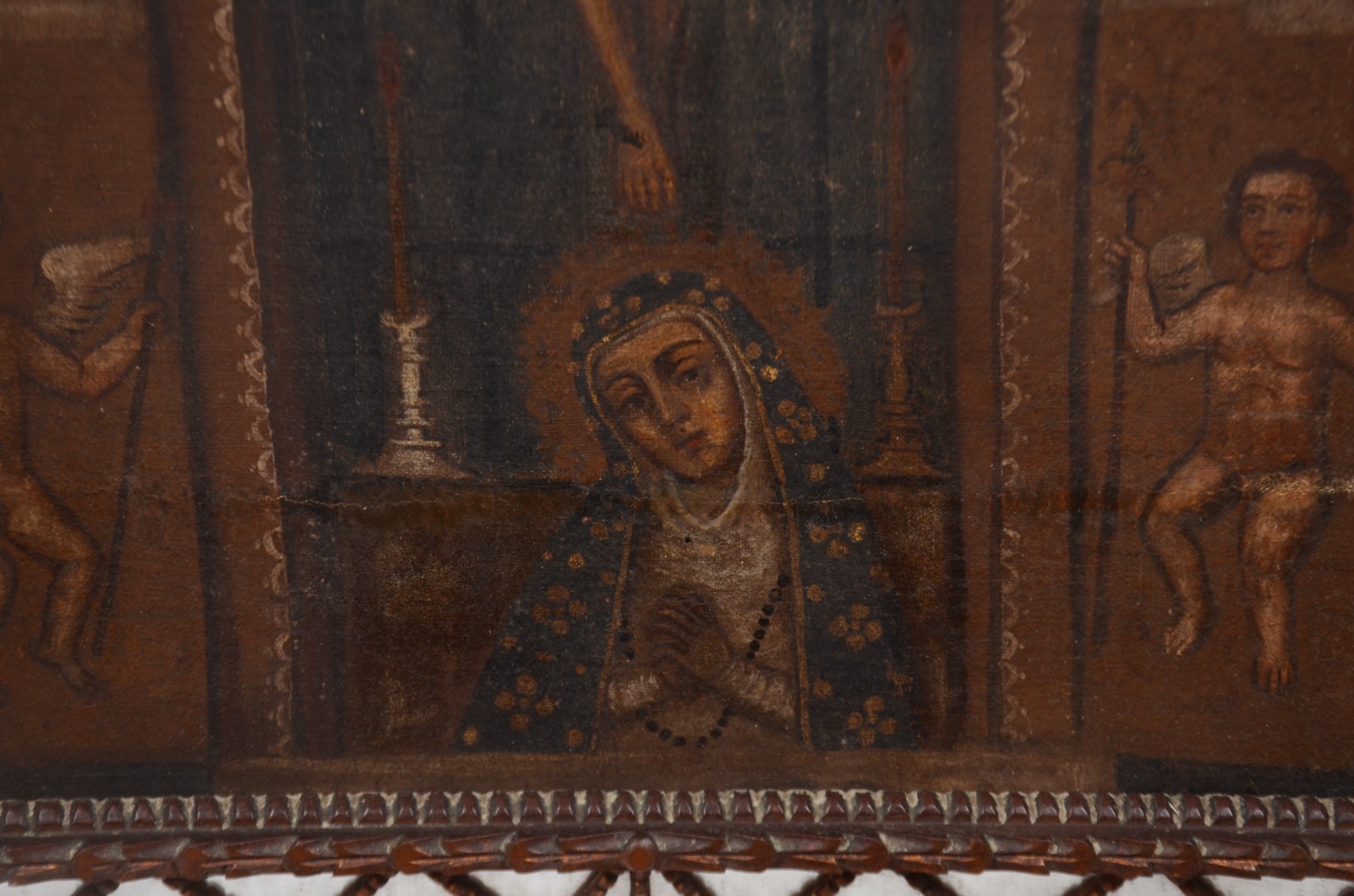 Escola Cusquenha (1538), Cristo Crucificado - foto 9 de 10