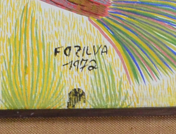 Chico da Silva (1910-1985), Pássaro - foto 2 de 3