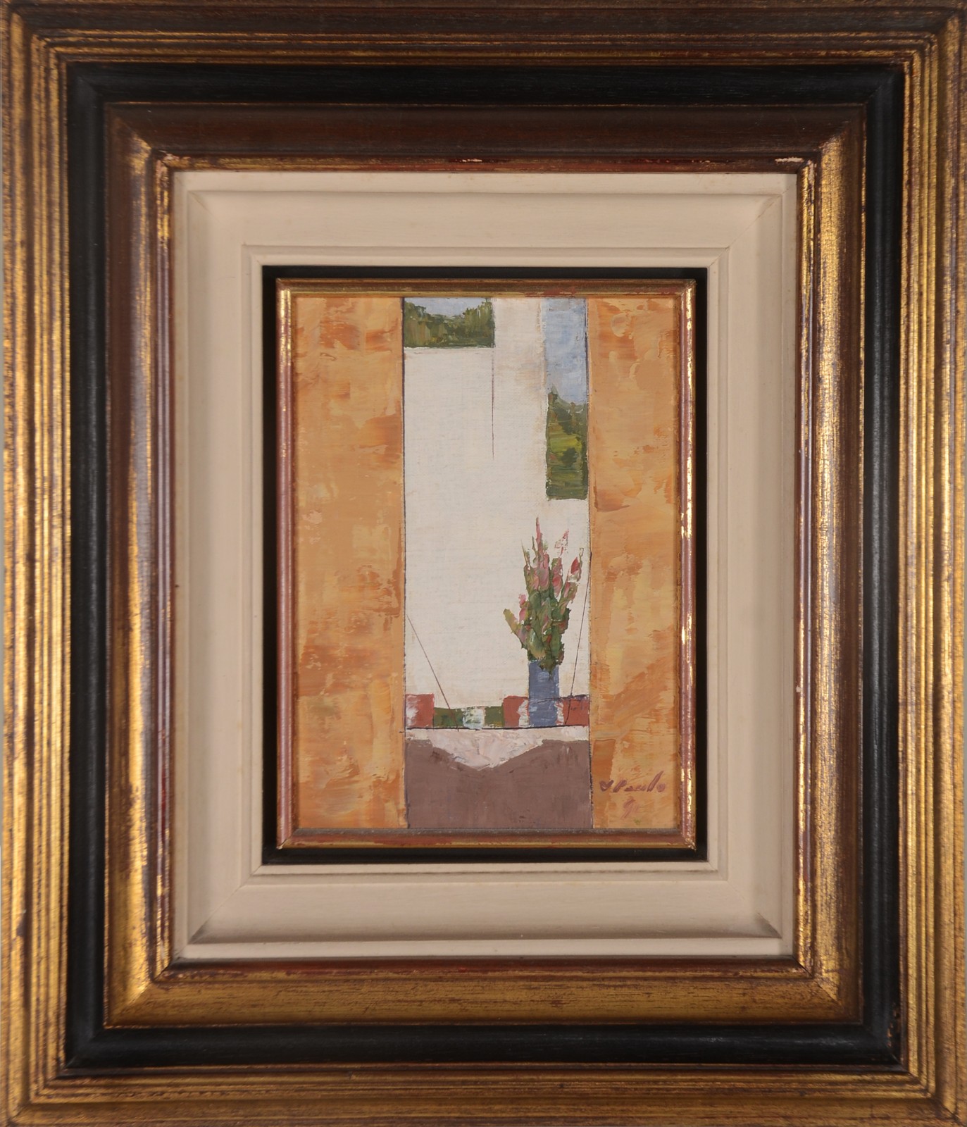 José Paulo Moreira da Fonseca (1922-2004), Composição com vaso de flores - foto 2 de 4