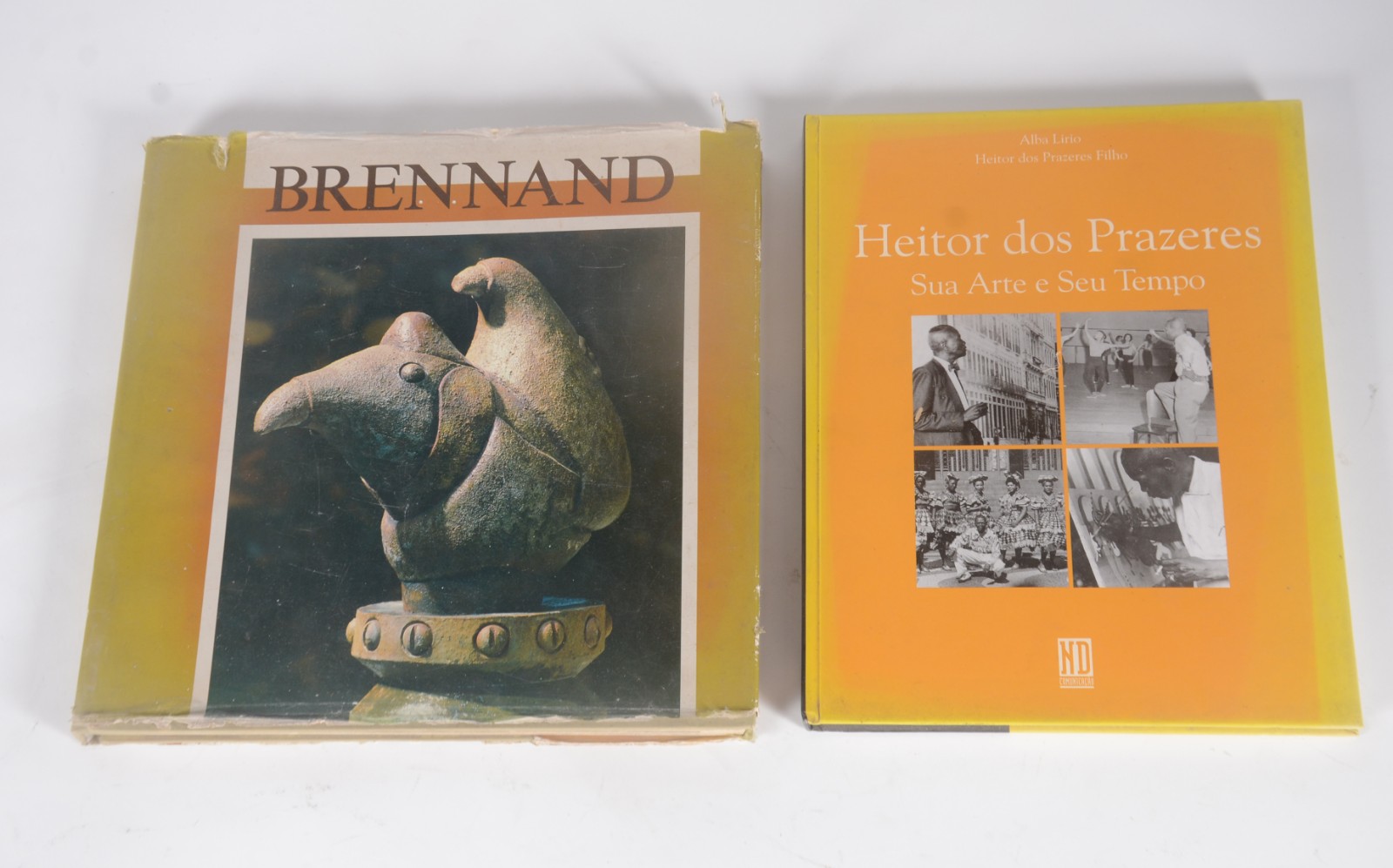 Dois livros: Heitor dos Prazeres e Brennand. - foto 1 de 7