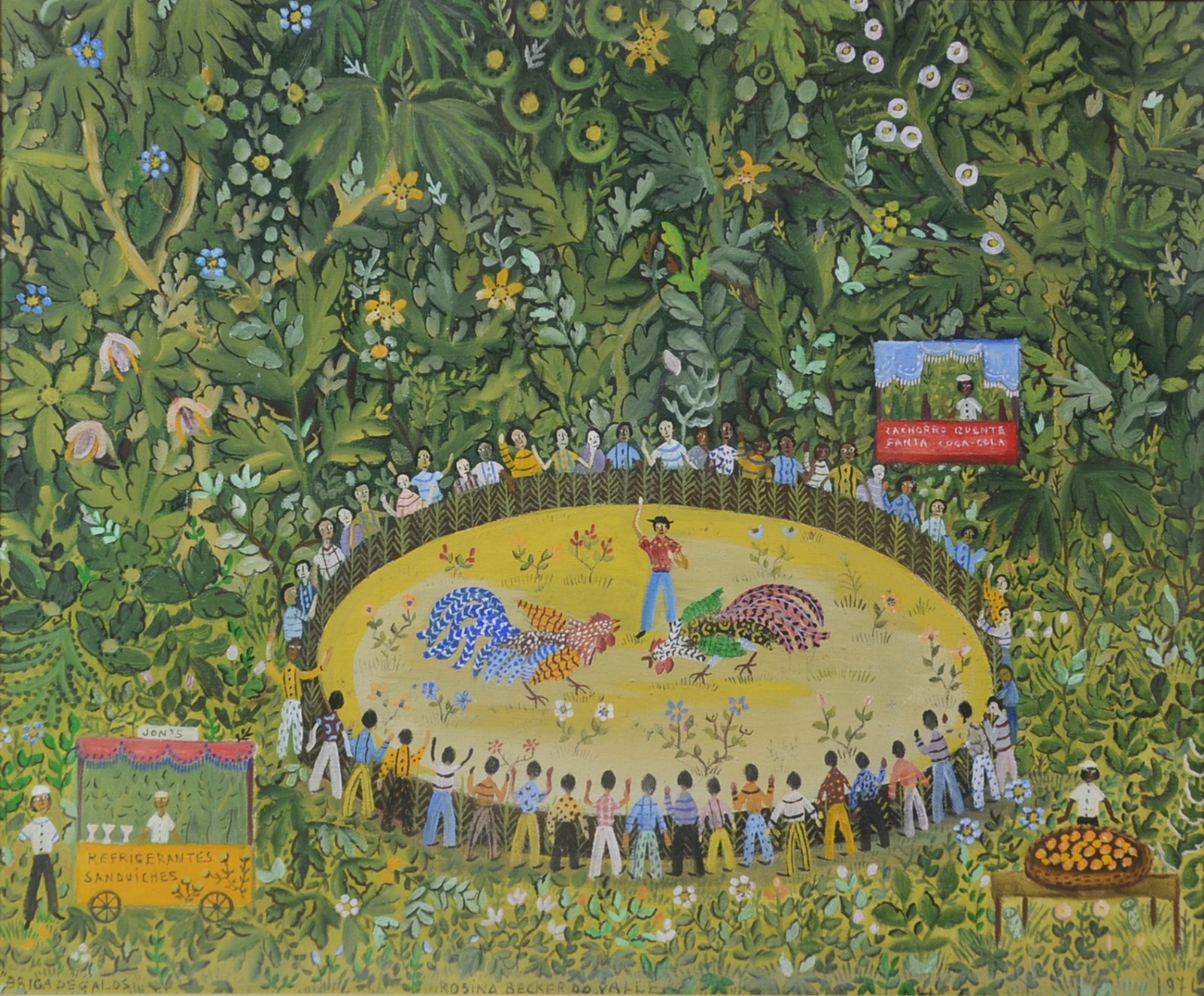 Rosina Becker do Valle (1914-2000), Briga de Galos - foto 1 de 9
