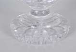 Vaso de cristal tcheco lapidado. - Vaso de cristal tcheco lapidado.