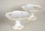 Charles Pillivuyt & Cie (1818),  - Elegante aparelho de jantar de porcelana francesa "Mehun", C.P. & Co. (Charles Pillivuyt) - Paris - Exp. 1900 - Grand Prix, na cor branca decorada com