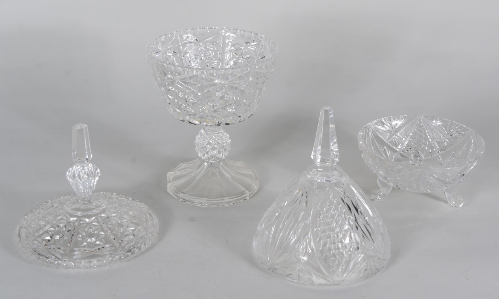 Duas bombonieres de cristal europeu lapidado. - foto 7 de 8