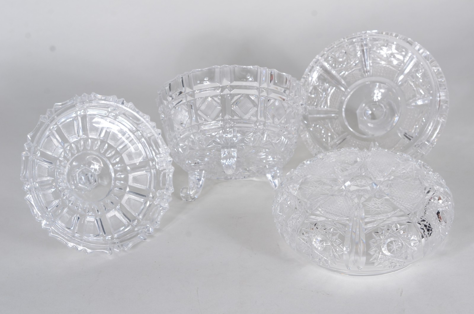 Duas bombonieres de cristal tcheco lapidado. - foto 9 de 10