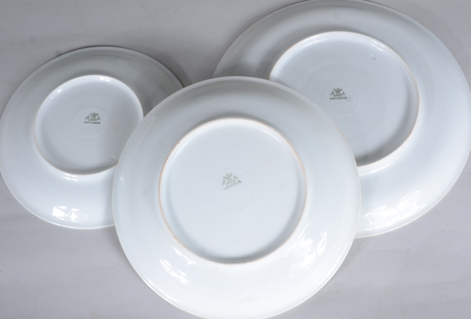 Aparelho de jantar, chá e café de porcelana Real, borda com grega... - foto 8 de 9