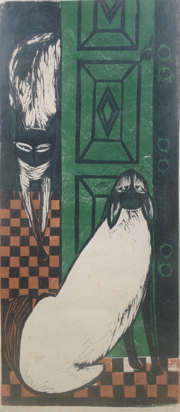 Emanoel Araújo (1940-2022), Gatos - foto 1 de 9