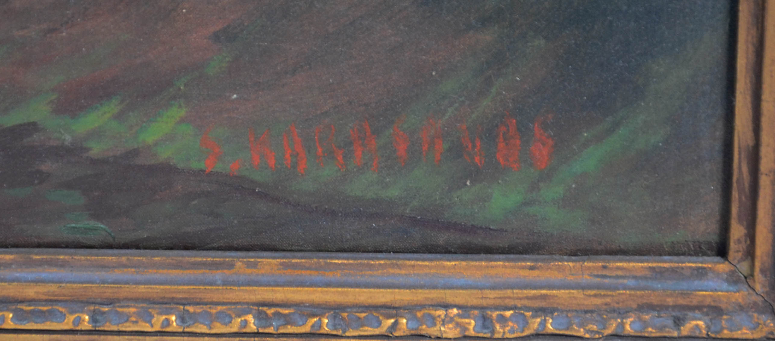 SYLVIO KARASAVAS  (1905-1980), Paisagem - foto 2 de 2