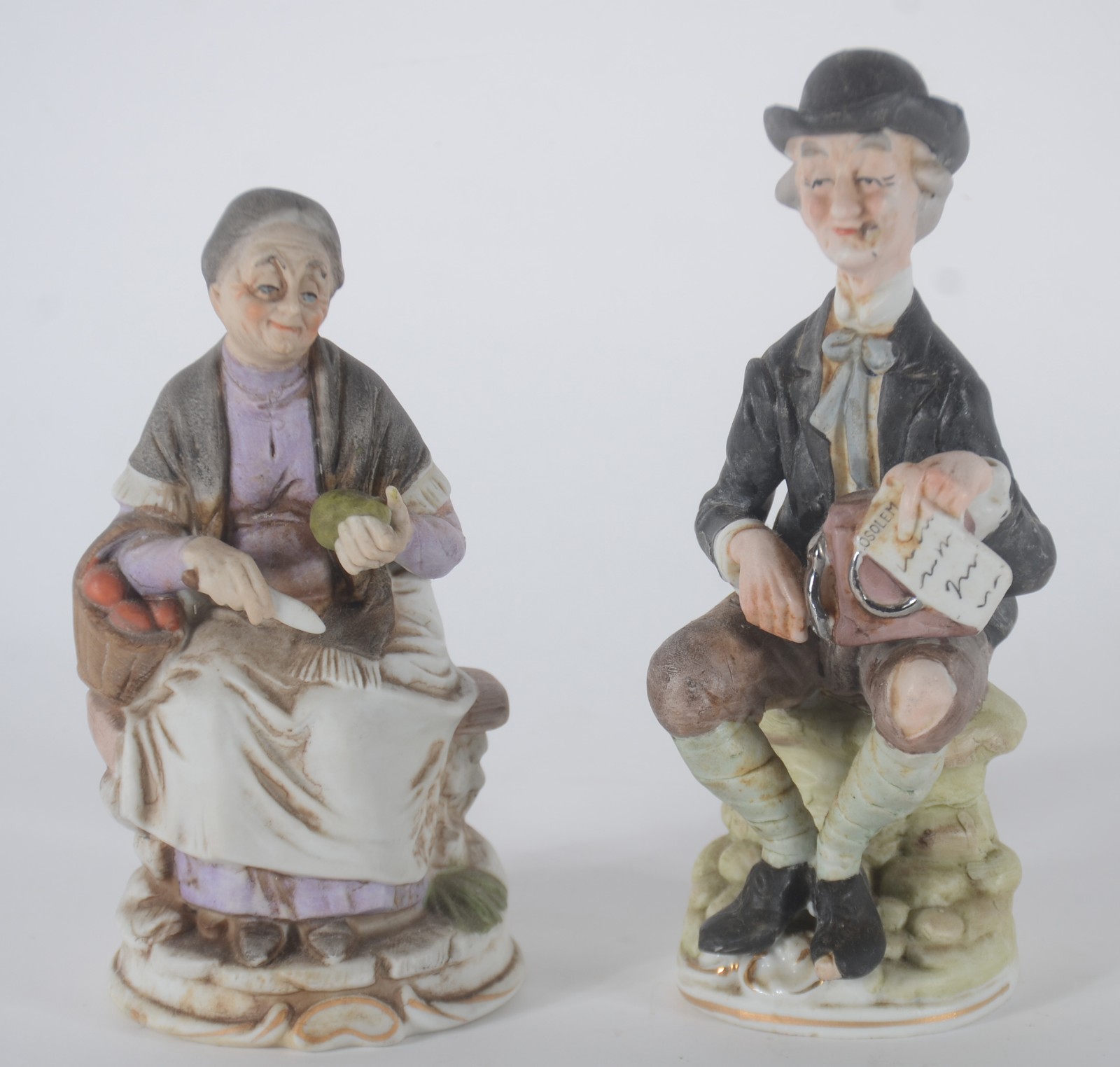 Diversas peças de porcelana policromada, sendo: 6 pratos orientais e... - foto 3 de 11