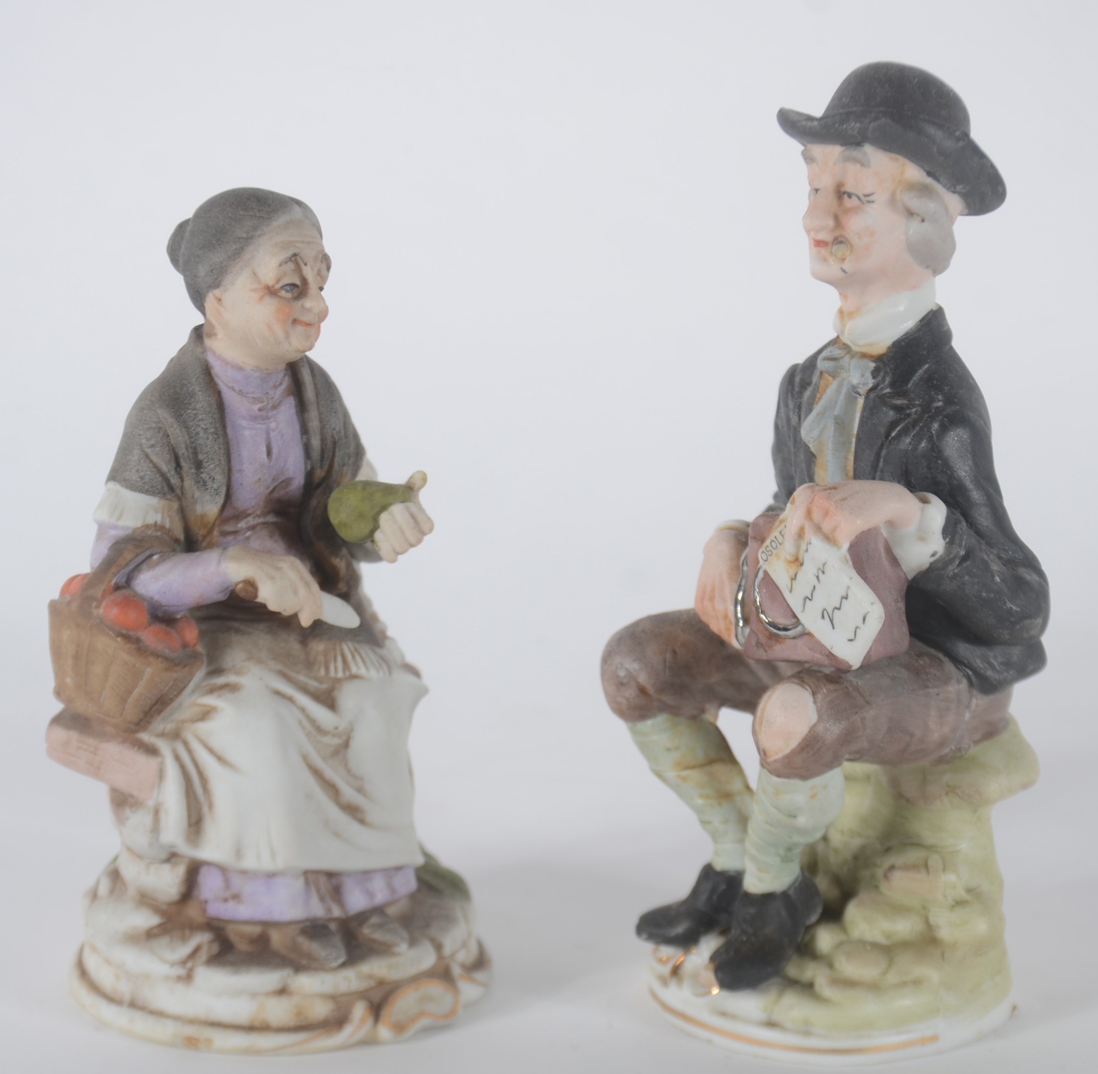 Diversas peças de porcelana policromada, sendo: 6 pratos orientais e... - foto 5 de 11