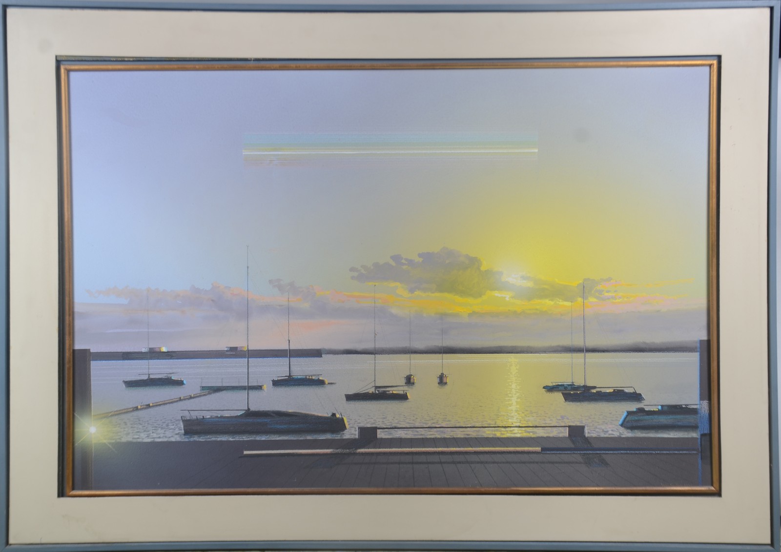 Ivan Freitas (1932-2006), Dia de sol com barcos - foto 2 de 5
