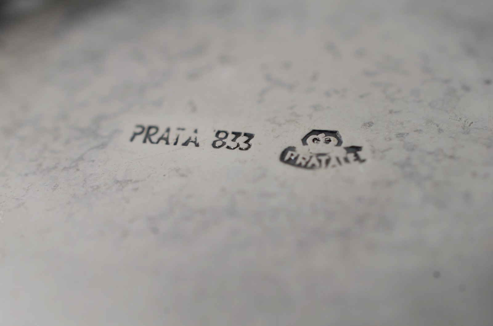Porta cartões de prata contraste 833 mls. Peso da prata: 130 g. (Por... - foto 7 de 7