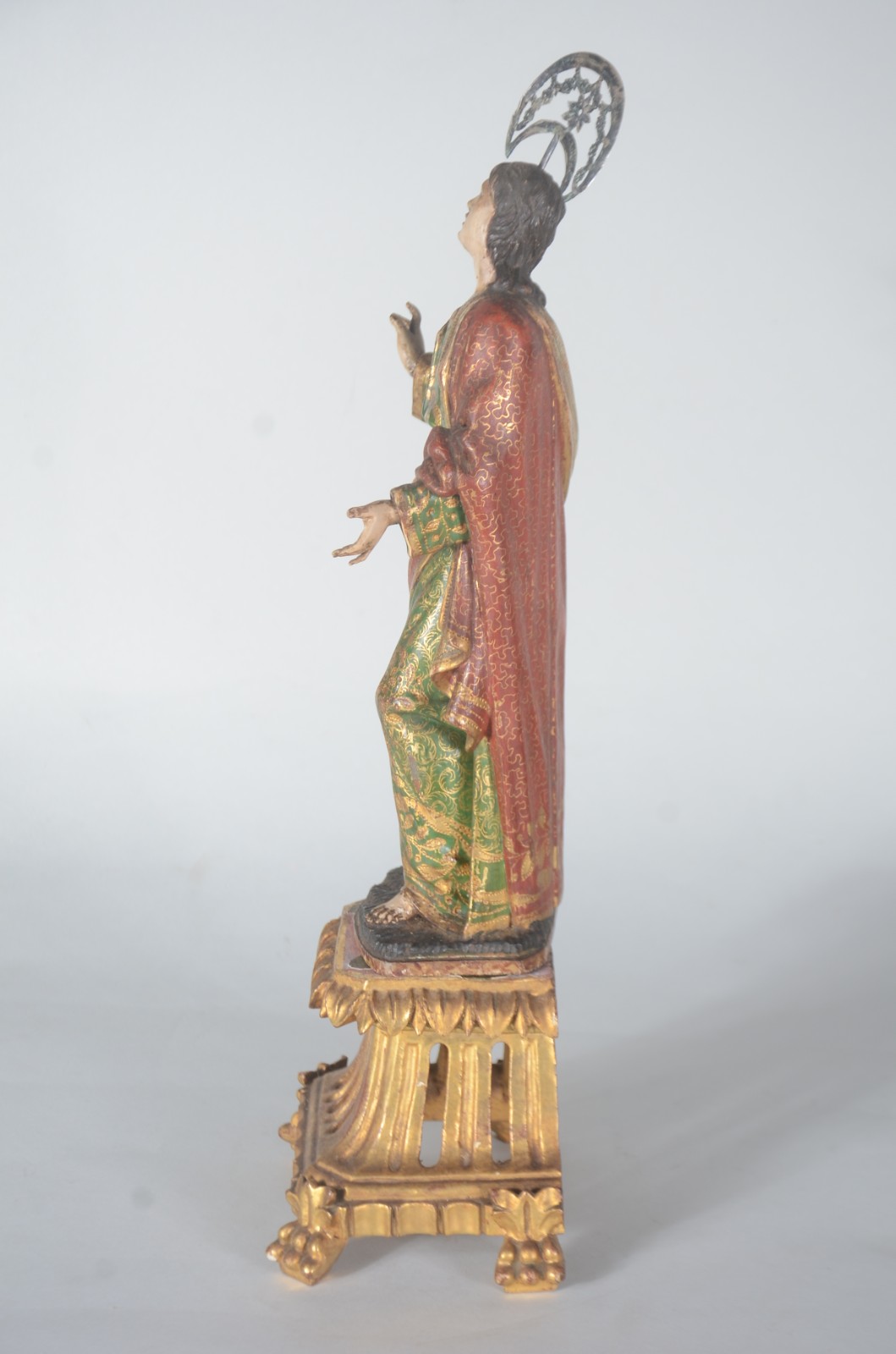 São João Evangelista - Antiga imagem de calvário em madeira... - foto 7 de 7