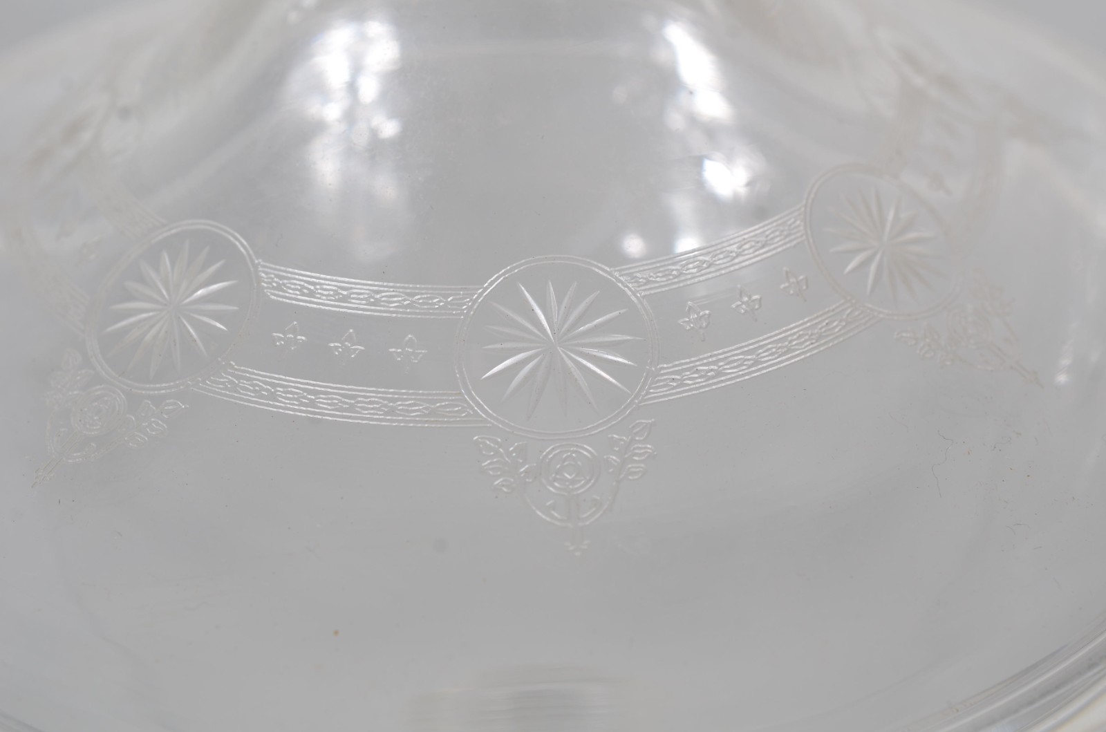 Duas compoteiras de cristal frances Saint Louis, lavrados com... - foto 3 de 7