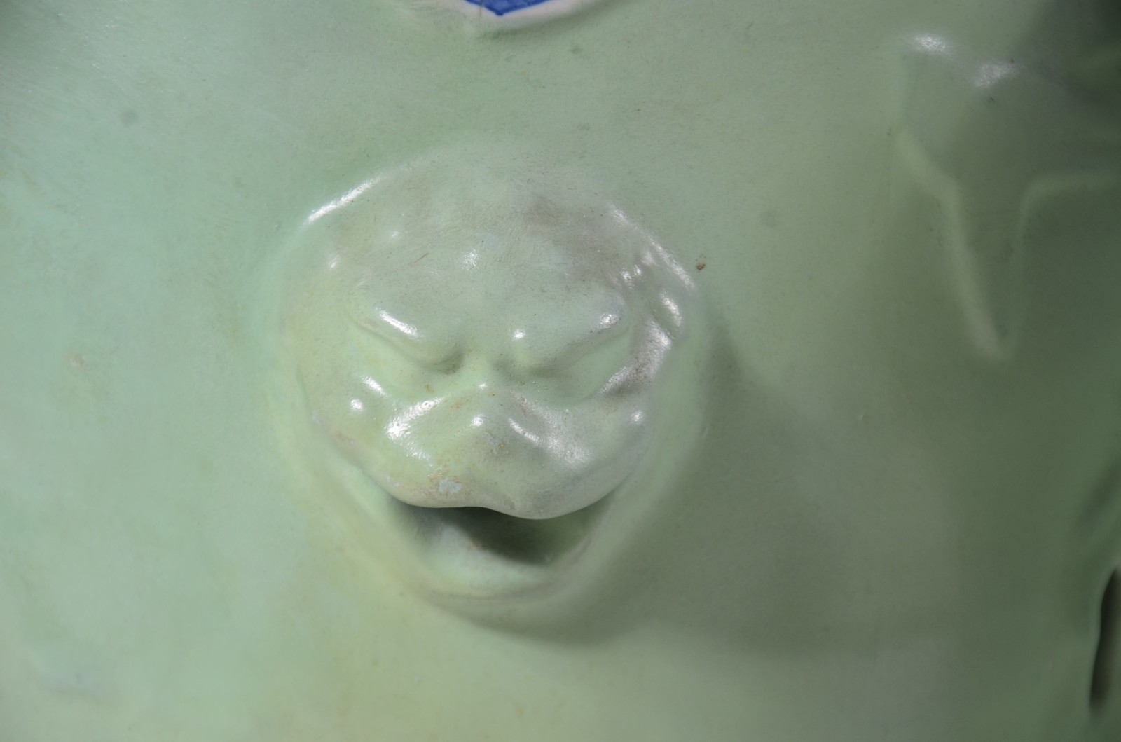 Par de banquetas (Seat Garden) de porcelana oriental verde, tampo... - foto 6 de 10