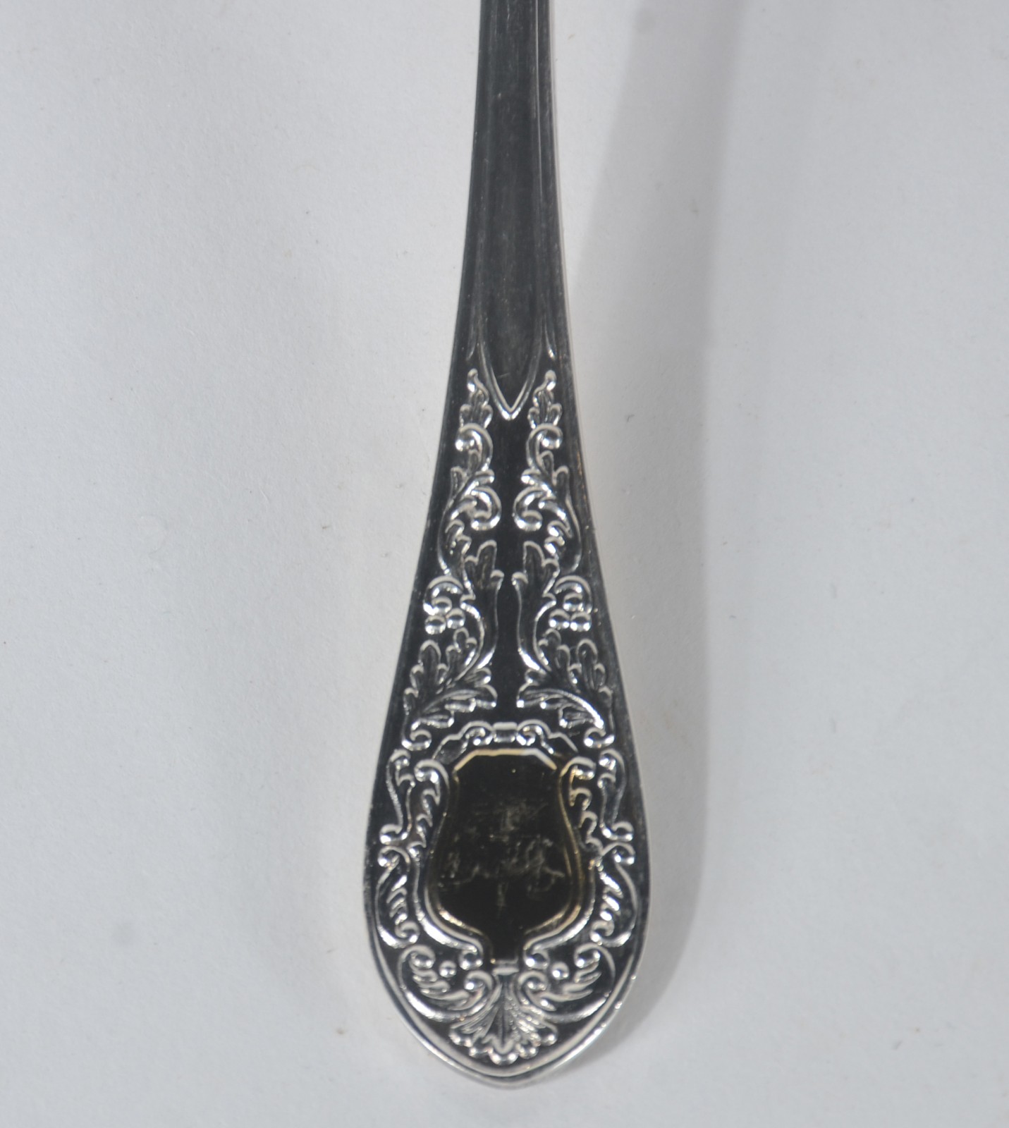Seis taças com colheres de metal prateado Eberle para sorvete... - foto 9 de 10