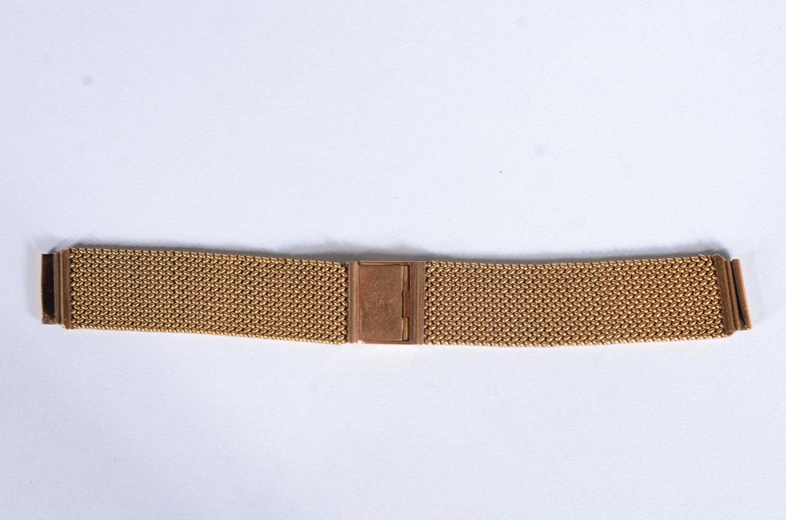Pulseira de relógio de ouro 18 k. (Por motivos de segurança a peça... - foto 2 de 7