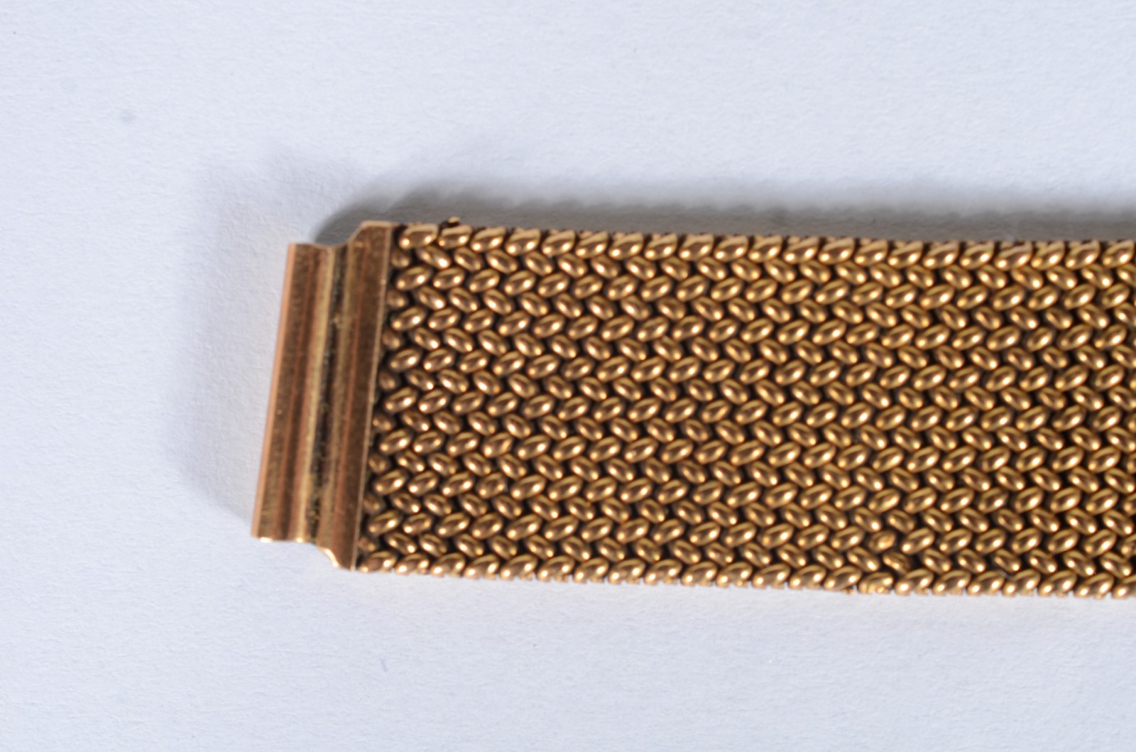 Pulseira de relógio de ouro 18 k. (Por motivos de segurança a peça... - foto 4 de 7