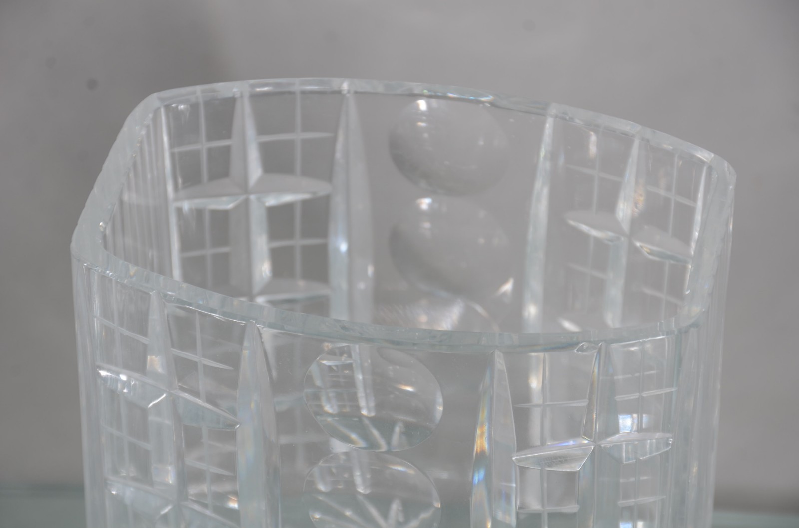 Duas bombonieres de cristal europeu lapidado. - foto 4 de 8