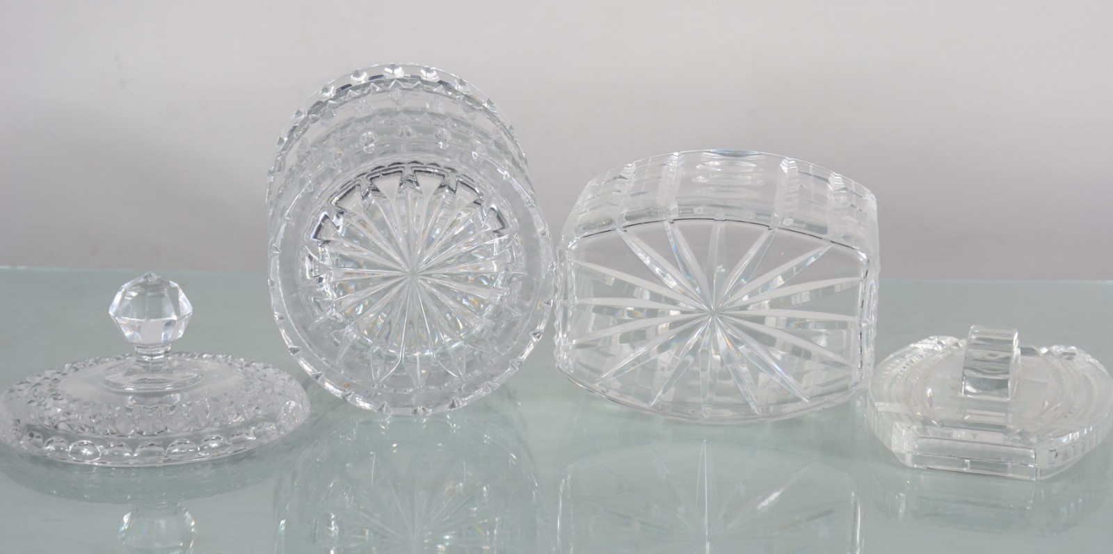 Duas bombonieres de cristal europeu lapidado. - foto 6 de 8