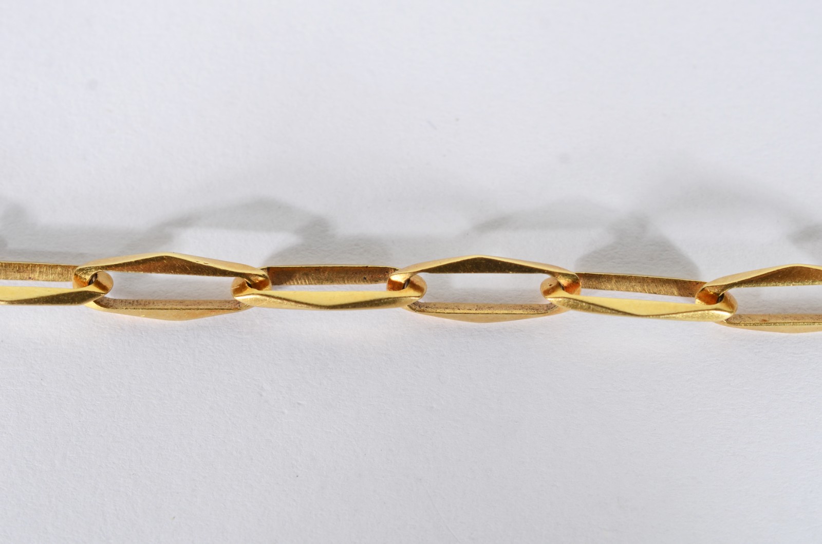 Pulseira de ouro 18 k. (Por motivos de segurança a peça não se... - foto 3 de 6