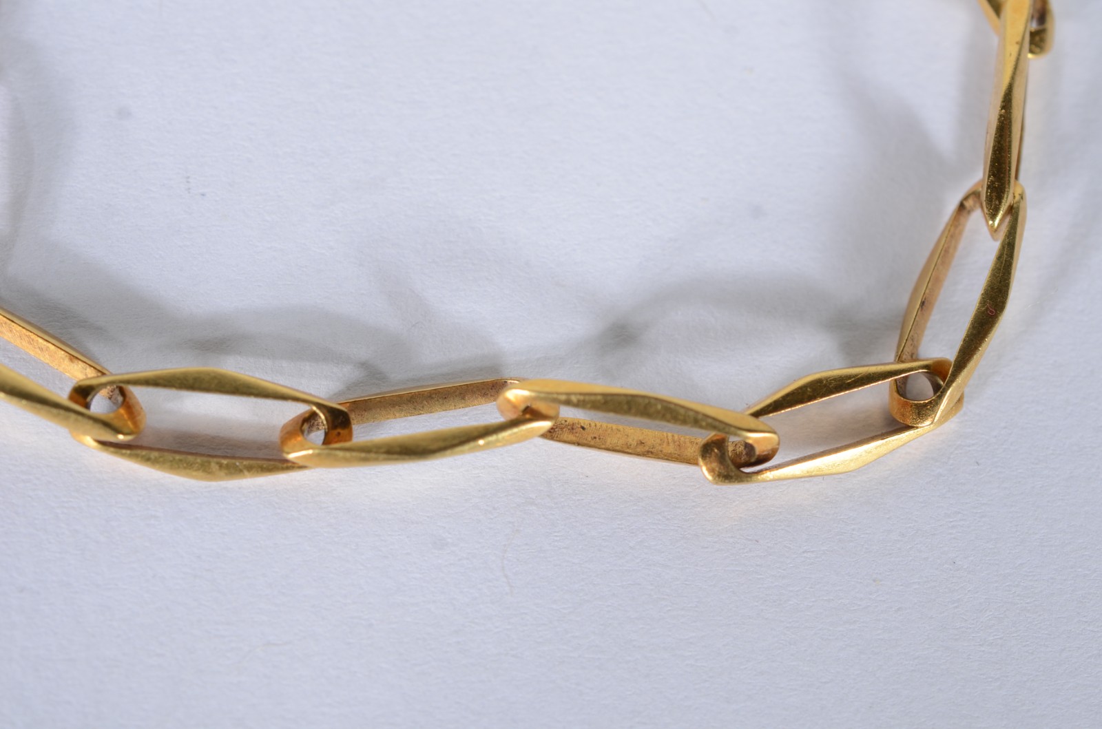 Pulseira de ouro 18 k. (Por motivos de segurança a peça não se... - foto 6 de 6