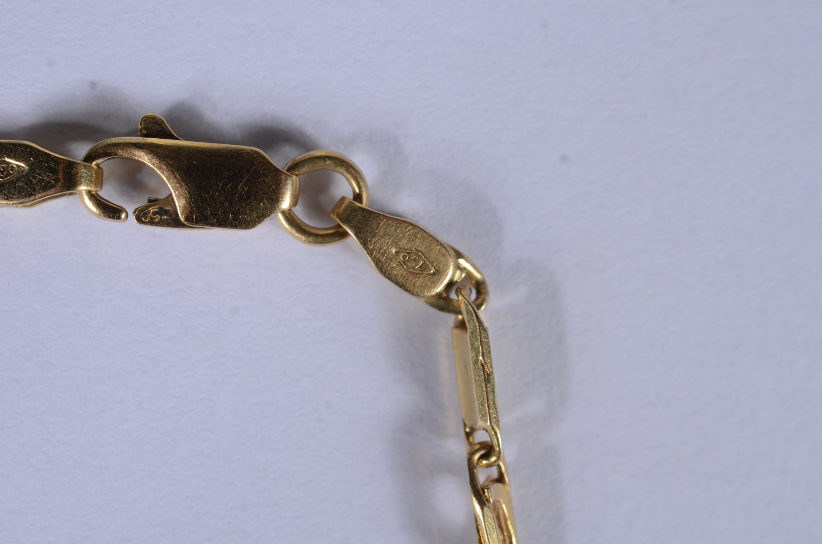 Pulseira de ouro 18 k., contraste 750. (Por motivos de segurança a... - foto 3 de 6