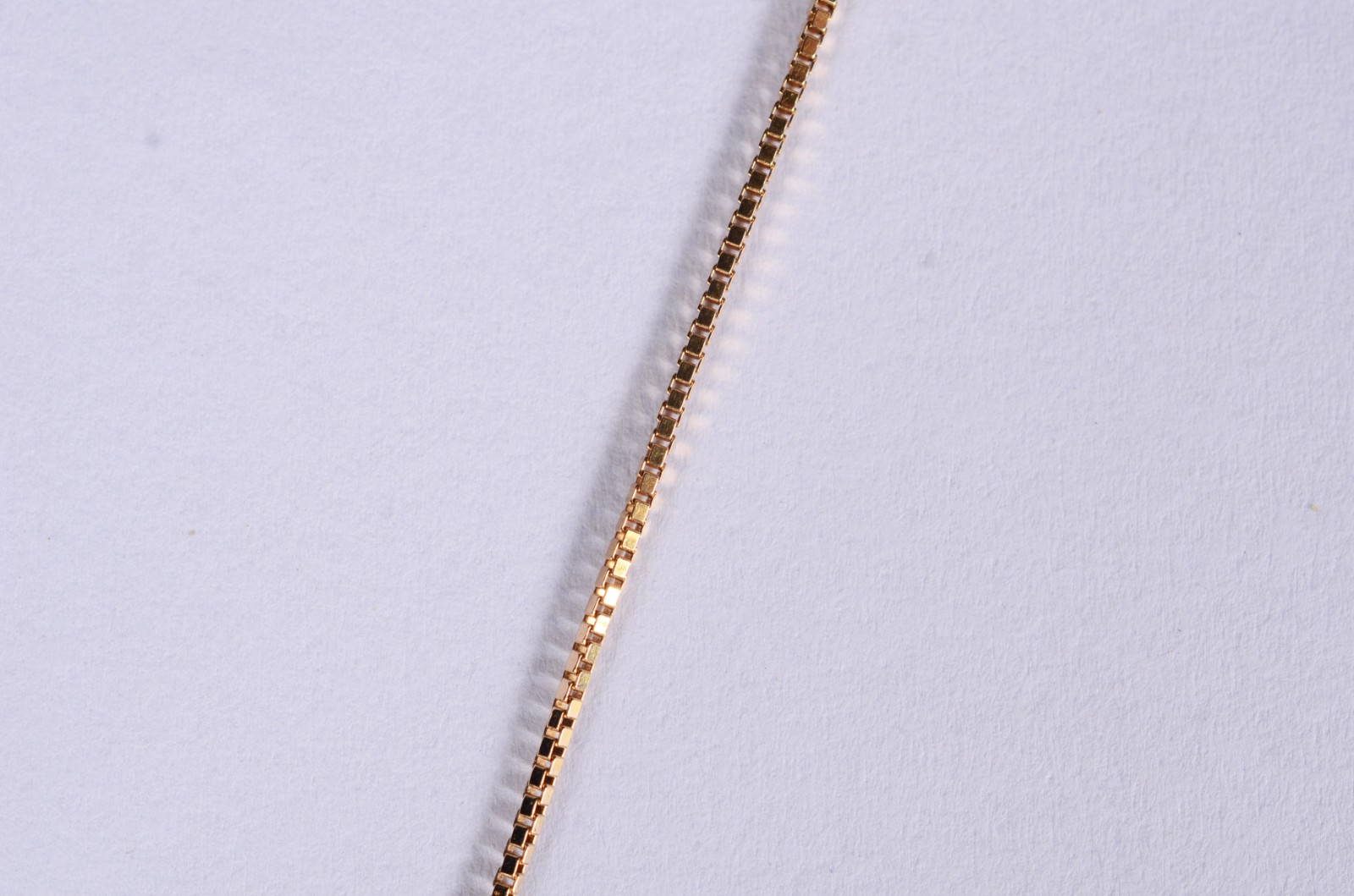 Colar de ouro 18 k., contraste 750 com pendente "Estrela de Davi"... - foto 4 de 9