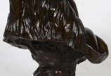 Escultura de bronze representando ¨figura femin... - Escultura de bronze representando ¨figura feminina ¨