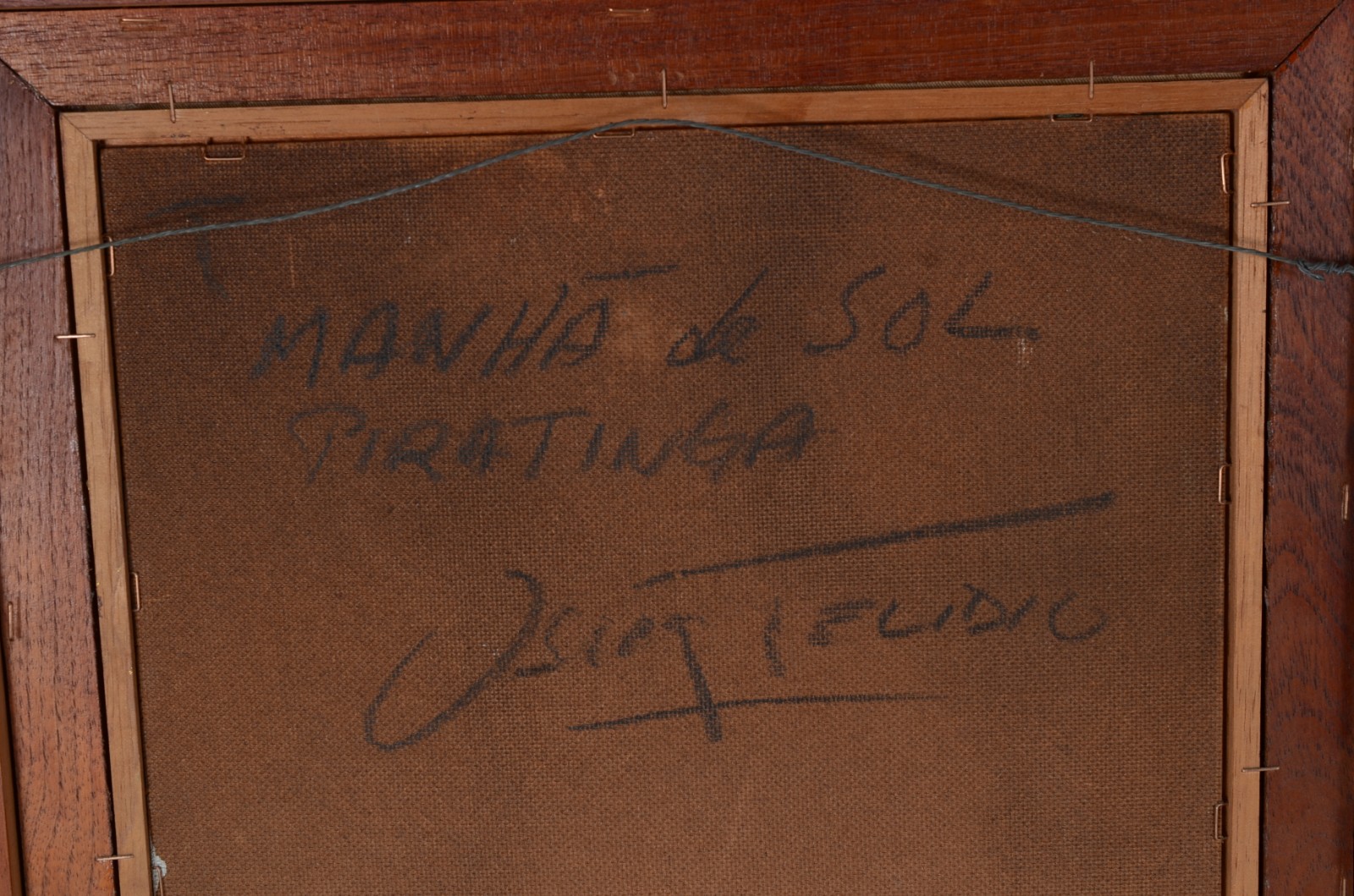 Oscar Tecídio (1926-1995), Manhã de Sol - Piratinga - foto 6 de 6