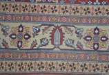 Tapete Indiano Kashemir. Com partes rapé. - Tapete Indiano Kashemir. Com partes rapé.