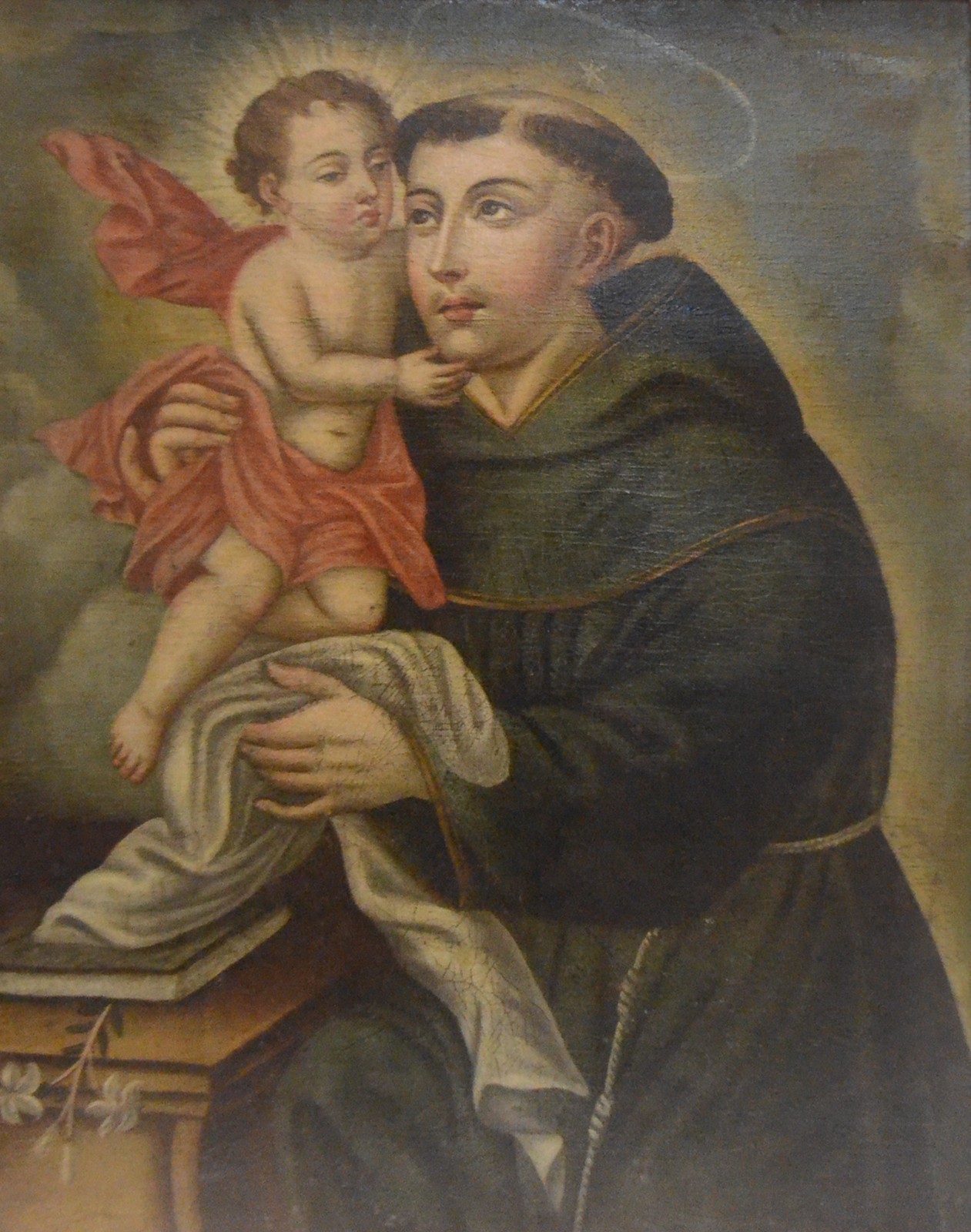 Escola Cusquenha (1538), Santo Antônio com Menino - foto 1 de 3