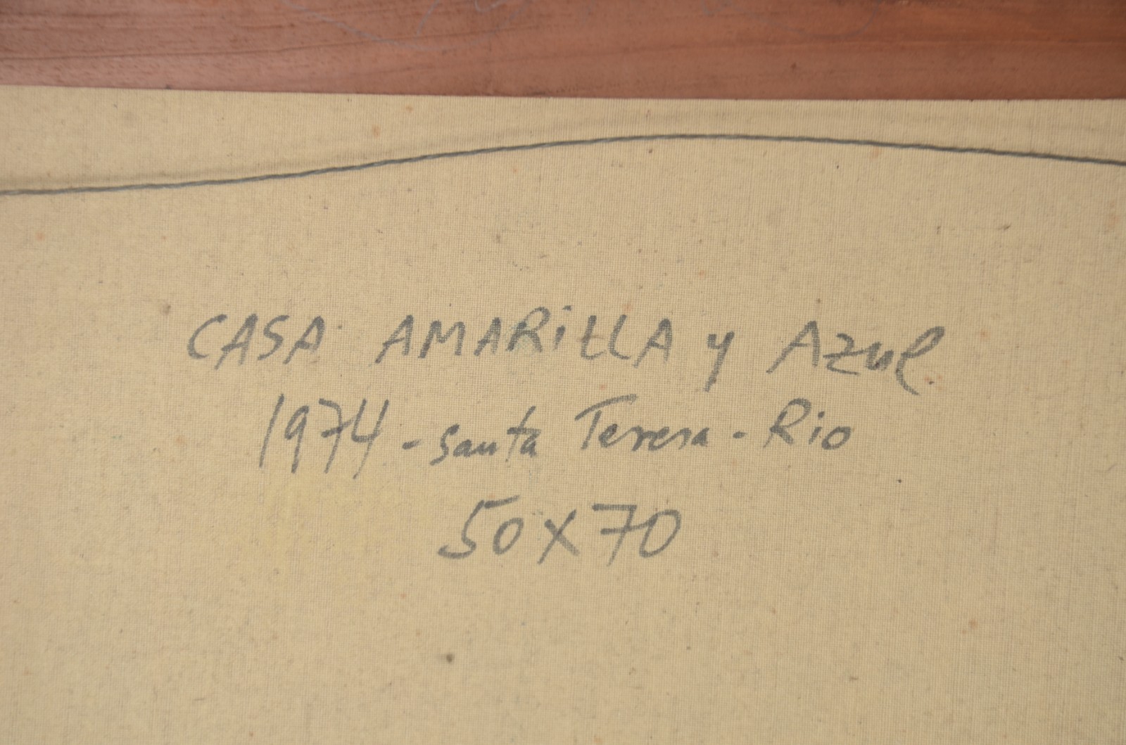 Manuel Kantor (1911-1984), Casa Amarilla Y Azul - Santa Tereza - Rio - foto 5 de 5