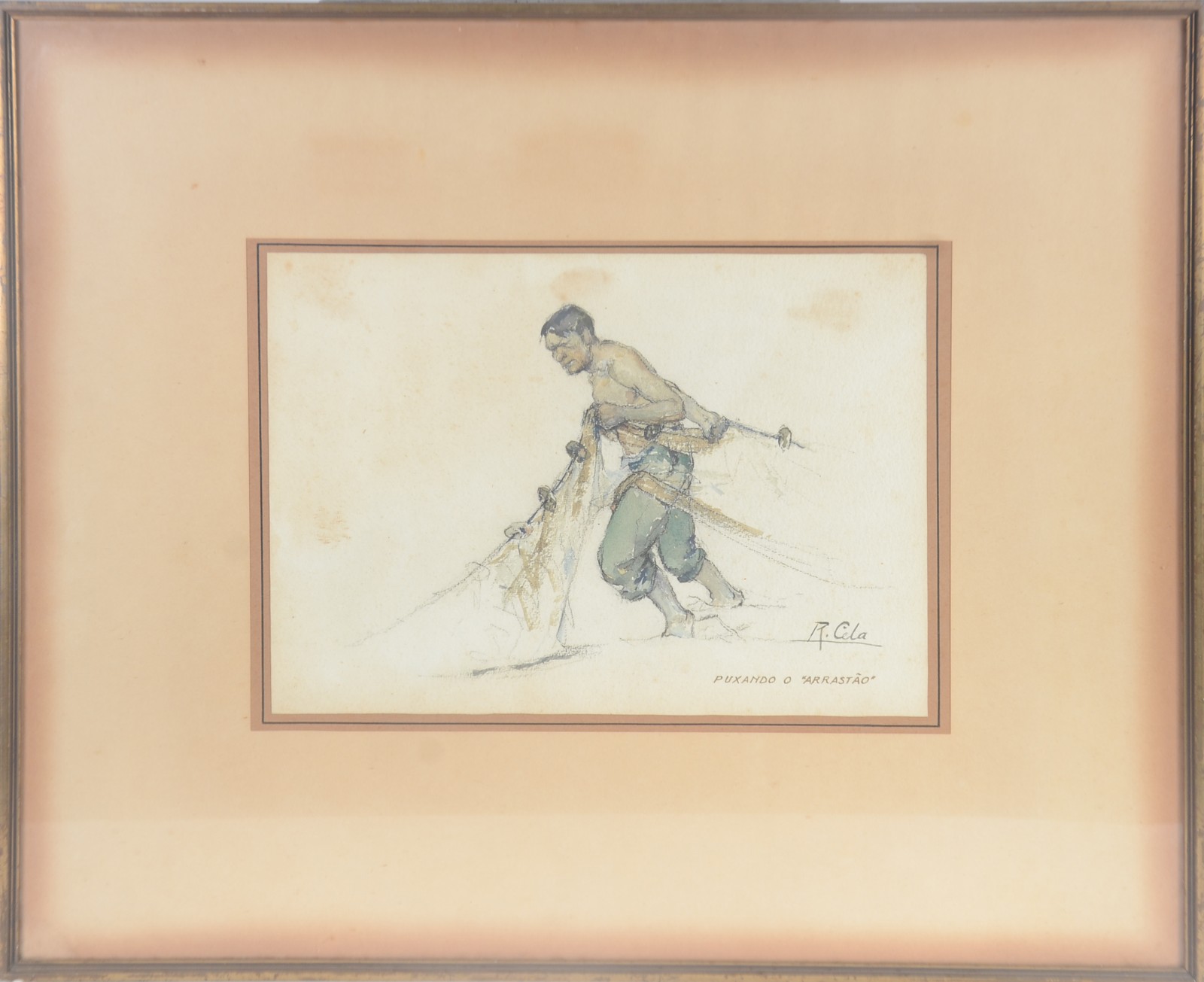 Raimundo Cela (1890-1954), Puxando o Arrastão - foto 2 de 6