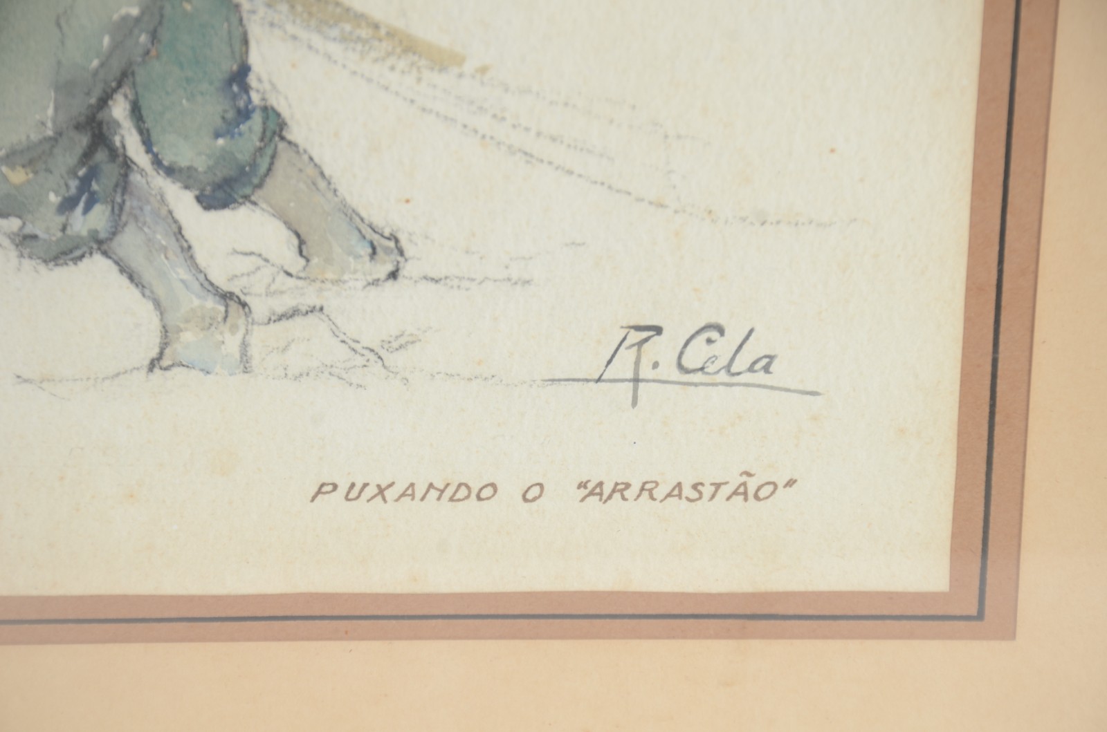 Raimundo Cela (1890-1954), Puxando o Arrastão - foto 3 de 6