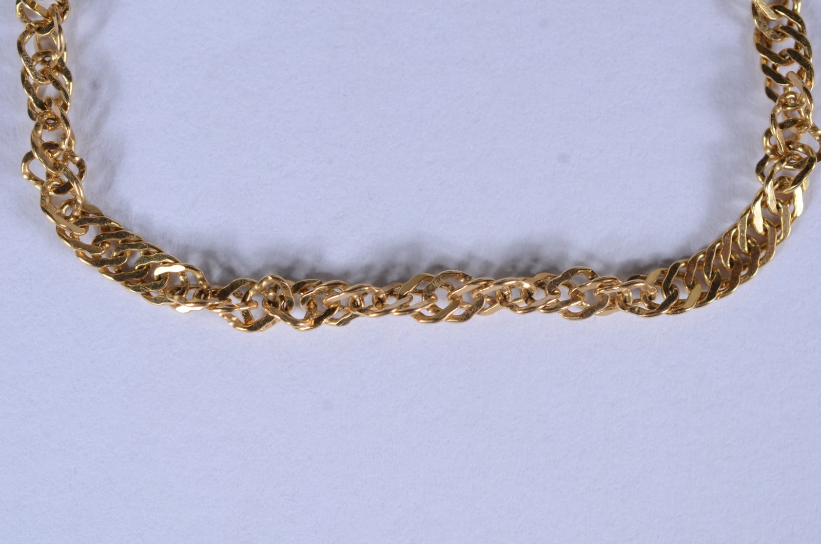 Pulseira de ouro 18 k. (Por motivos de segurança a peça não se... - foto 2 de 5