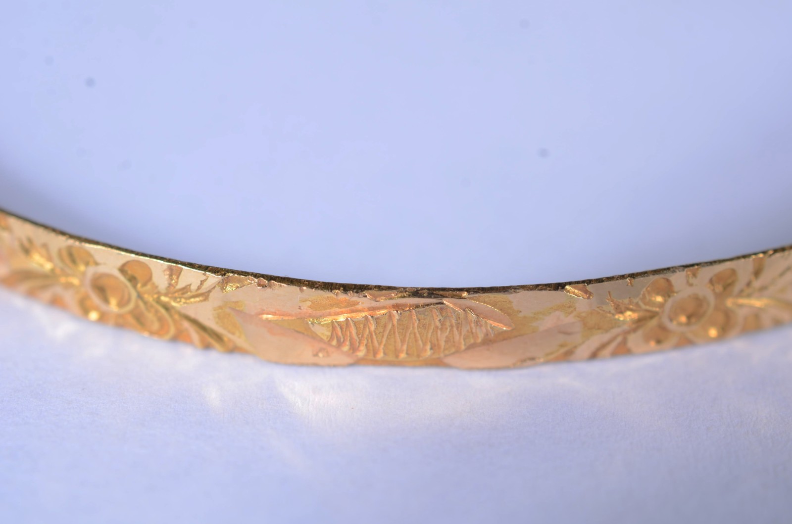 Pulseira escrava de ouro 18 k. (Por motivos de segurança a peça não... - foto 3 de 7