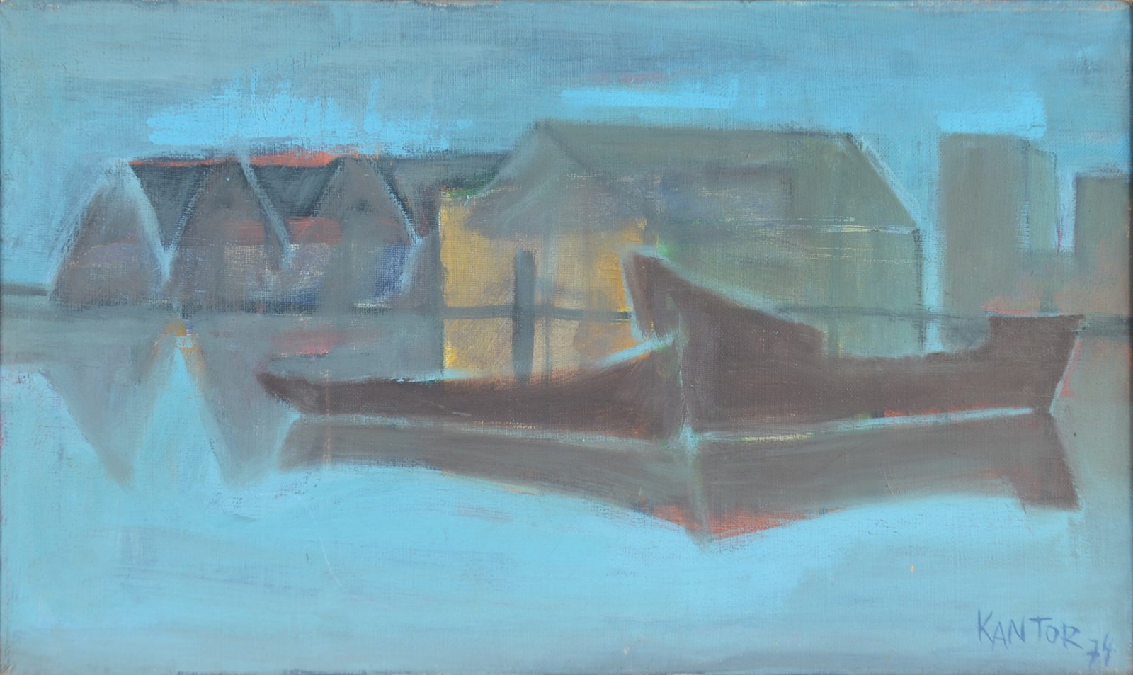 Manuel Kantor (1911-1984), Amanecer en el Riachuelo - foto 1 de 5