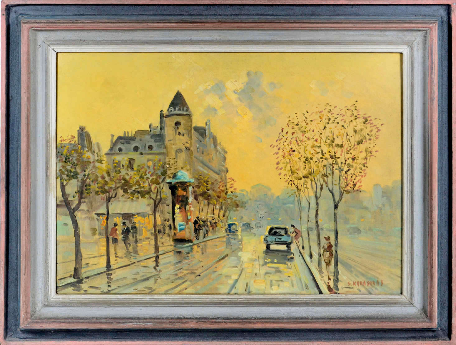 SYLVIO KARASAVAS  (1905-1980), Paisagem urbana - foto 1 de 2