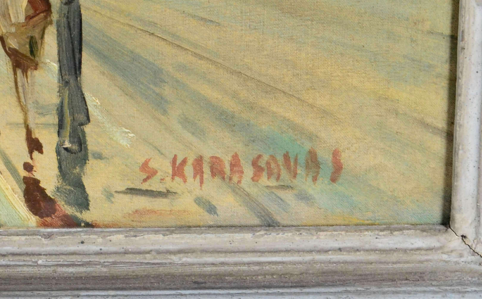 SYLVIO KARASAVAS  (1905-1980), Paisagem urbana - foto 2 de 2