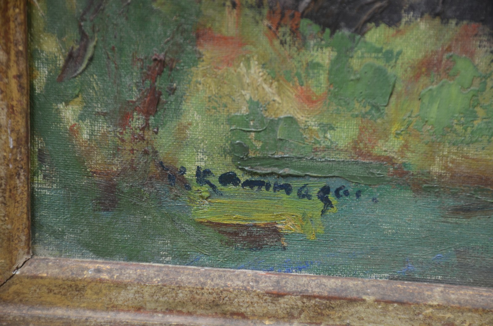 Tadashi Kaminagai (1899-1982), Rogny - França - foto 3 de 5