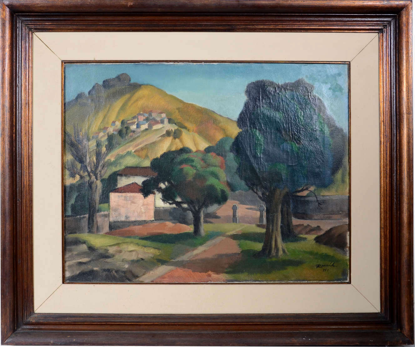 João José Rescala (1910-1986), Paisagem com casa - foto 1 de 2