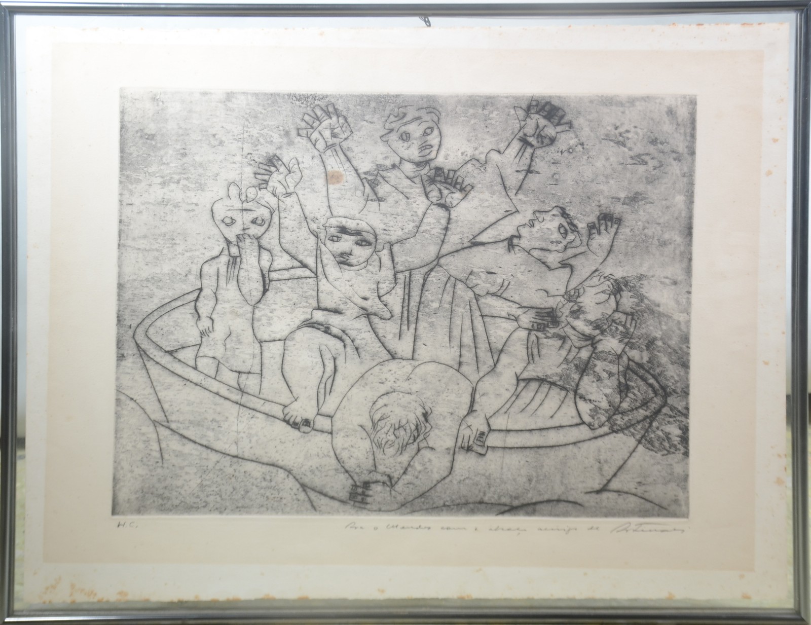 Cândido Portinari (1903-1962), A Barca - foto 2 de 7