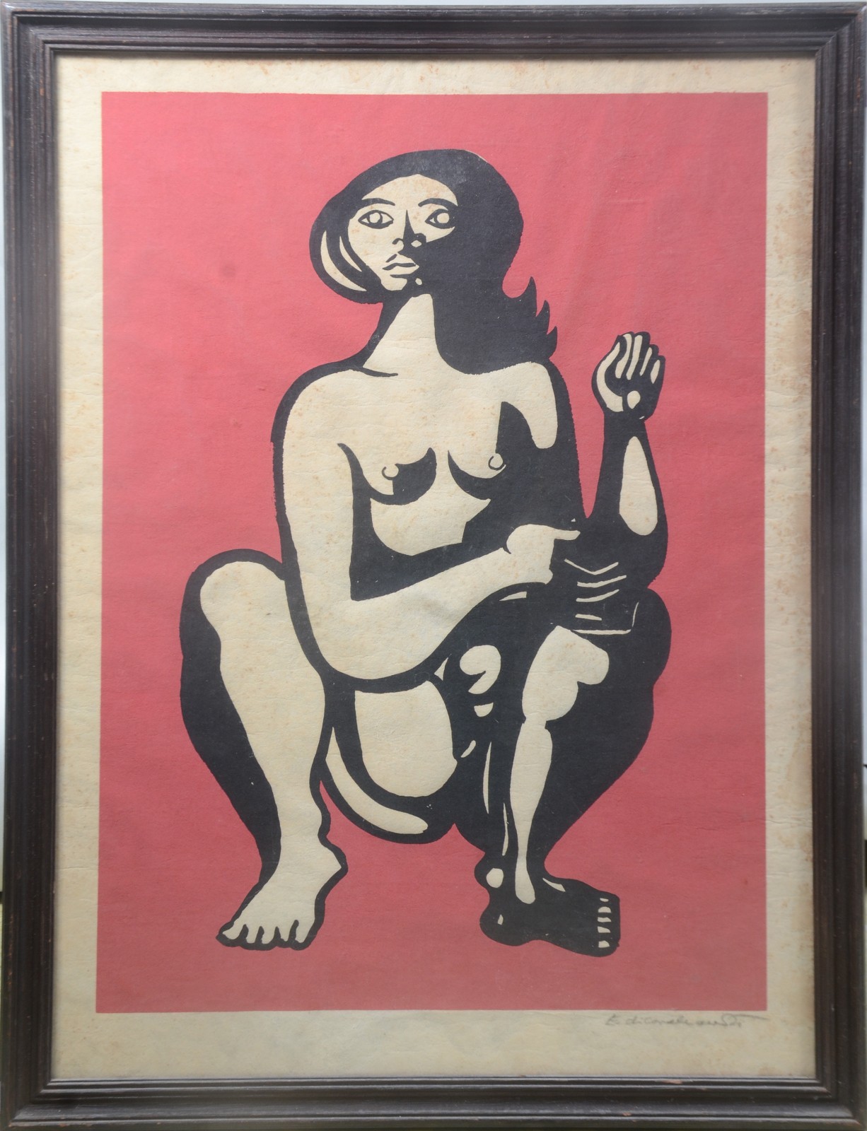 Di Cavalcanti (1897-1976), Figura feminina. - foto 2 de 5