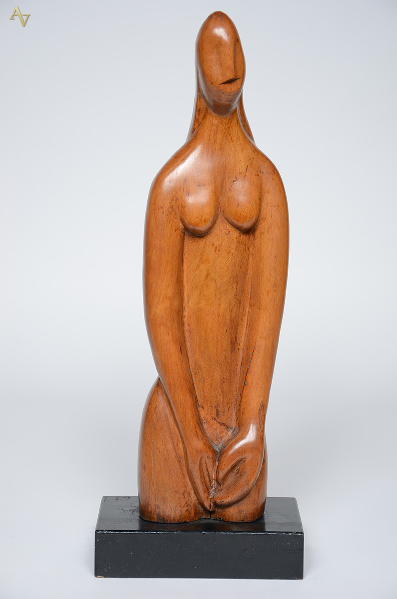 JEAN GILLON (Rumenia - 1919 - 2007) - Escultura em madeira... - foto 1 de 2